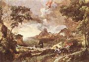 Landscape with St Augustine and the Mystery dfg DUGHET, Gaspard